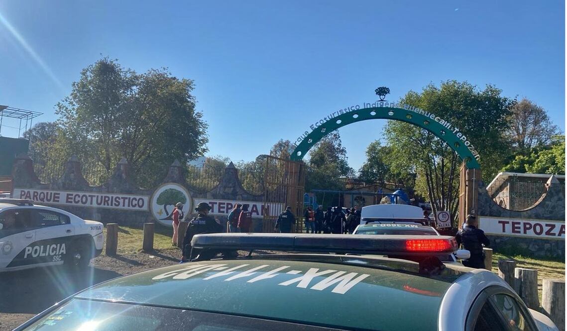Un enfrentamiento y bloqueo se registró en la carretera Picacho Ajusco en Tlalpan, tras un desalojo de asentamiento irregular por autoridades capitalinas. Foto: especial