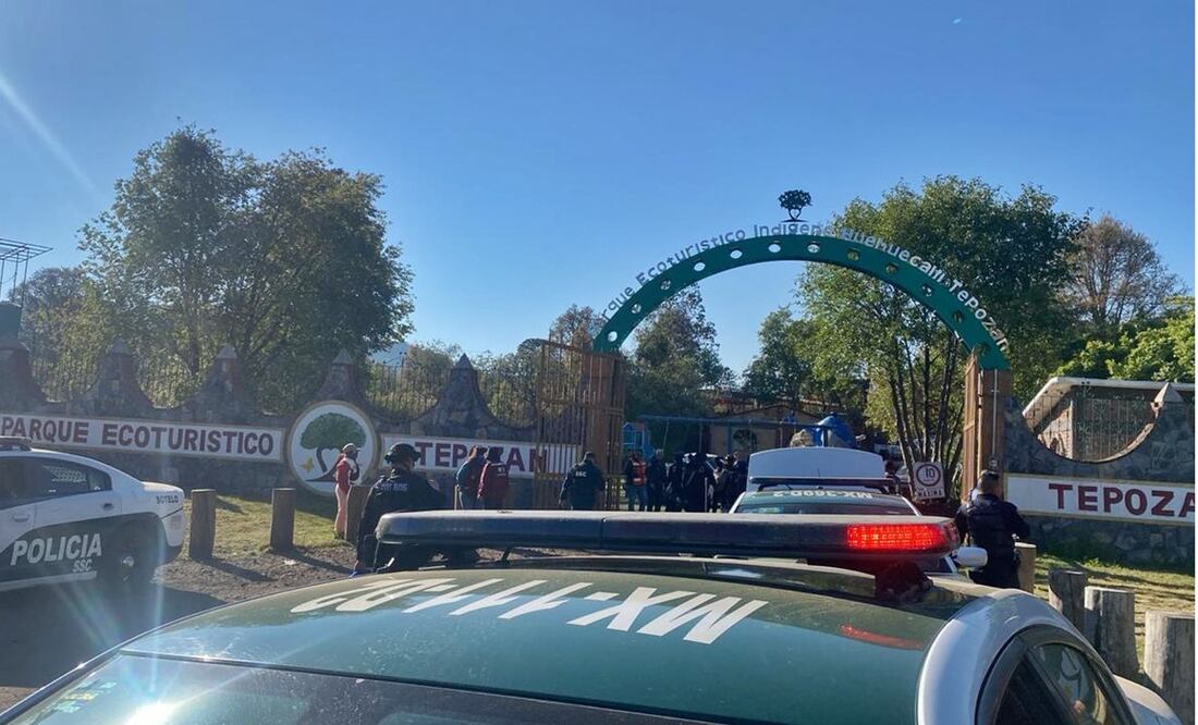 Un enfrentamiento y bloqueo se registró en la carretera Picacho Ajusco en Tlalpan, tras un desalojo de asentamiento irregular por autoridades capitalinas. Foto: especial