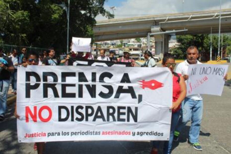 Protestan en Guerrero por homicidio del comunicador Gabriel Soriano Kuri