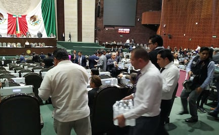 Diputados hacen fuchi a sus bebederos