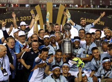 Gremio campeón de la Copa Libertadores 
