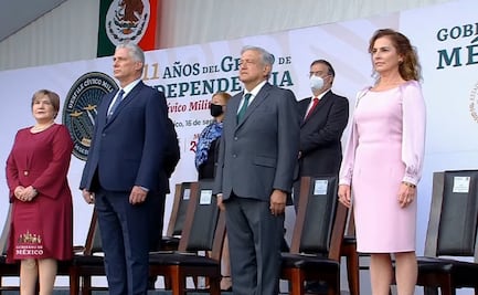 AMLO llama a EU a levantar bloqueo a Cuba; así fue el desfile militar, minuto a minuto