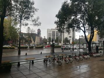 Se registra lluvia en 5 delegaciones de CDMX
