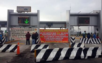 Retiran bloqueo de Circuito Exterior Mexiquense