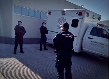 Despliegan 528 agentes federales en hospitales del IMSS e ISSSTE