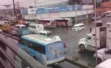 Encharcamiento complica vialidad en Zaragoza