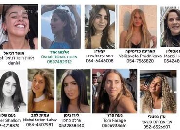 "¿Dónde están?" Familiares lanzan desesperada búsqueda de desaparecidos tras ataques en Israel