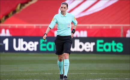 Stéphanie Frappart será pionera en eliminatorias mundialistas de la UEFA
