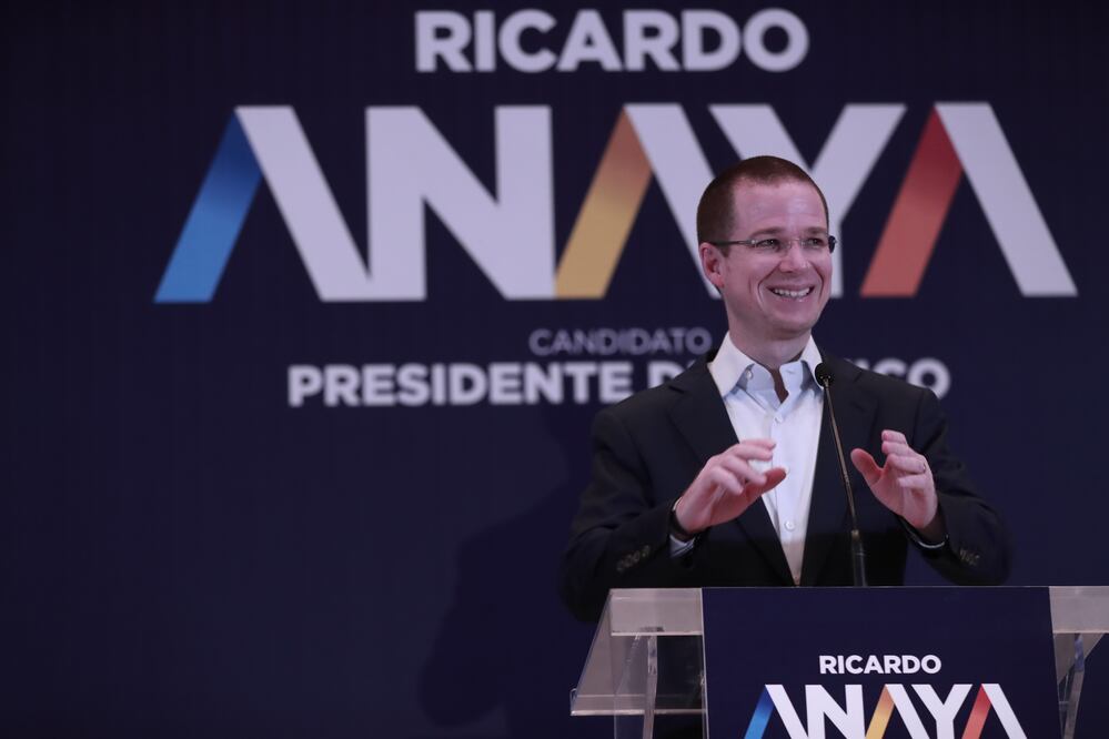 El candidato presidencial de la coalición Por México al Frente, Ricardo Anaya Cortés. Foto: Archivo