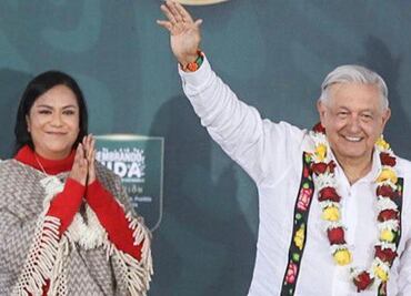 Ariadna Montiel, secretaria de Bienestar, encabeza la evaluación de Sembrando Vida, en Puebla