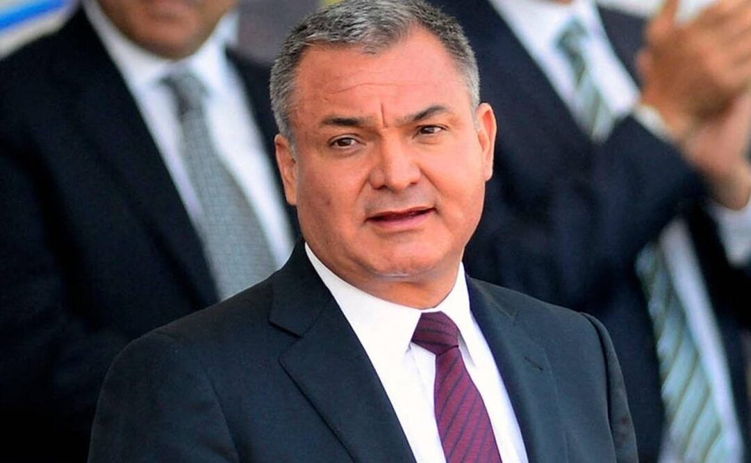 García Luna fue declarado culpable en febrero pasado de cinco cargos, cuatro de ellos relacionados con el tráfico de drogas y uno por mentir a la autoridad migratoria. Foto: Archivo / AFP