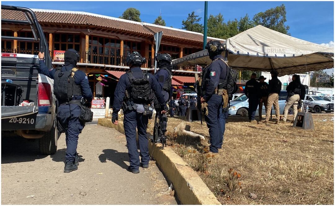 Despliegan operativo de unos 200 elementos de la Guardia Civil en Michoacán para la búsqueda del  empresario secuestrado el 18 de noviembre (19/11/2024). Foto: Carlos Arrieta / EL UNIVERSAL