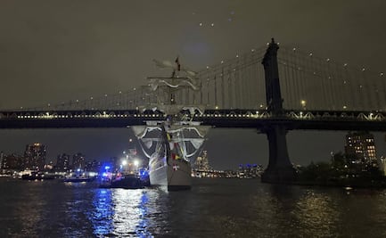 Choca Buque Cuauhtémoc con el puente de Brooklyn y deja 2  muertos y decenas de heridos; aquí los cuatro puntos clave
