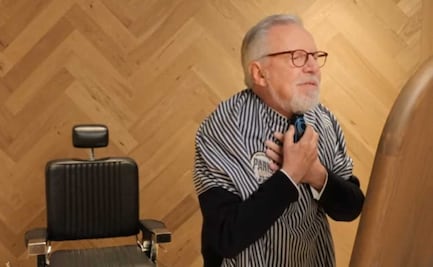 VIDEO López-Dóriga le dice adiós a su barba, tras cinco años con este look; esta es la razón 