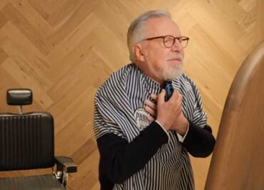 VIDEO López-Dóriga le dice adiós a su barba, tras cinco años con este look; esta es la razón