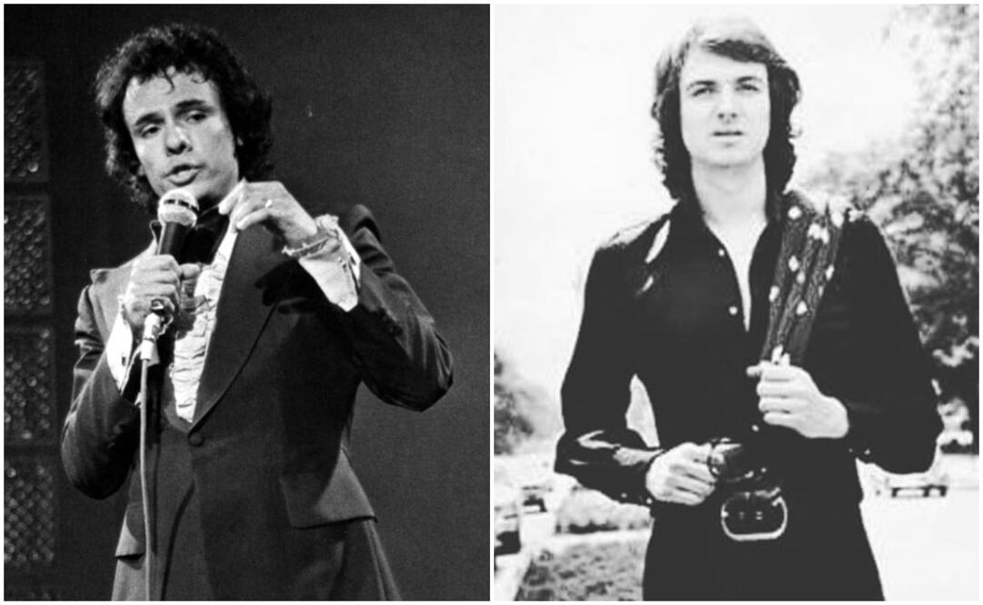 José José y Camilo Sesto. Foto: Especial 