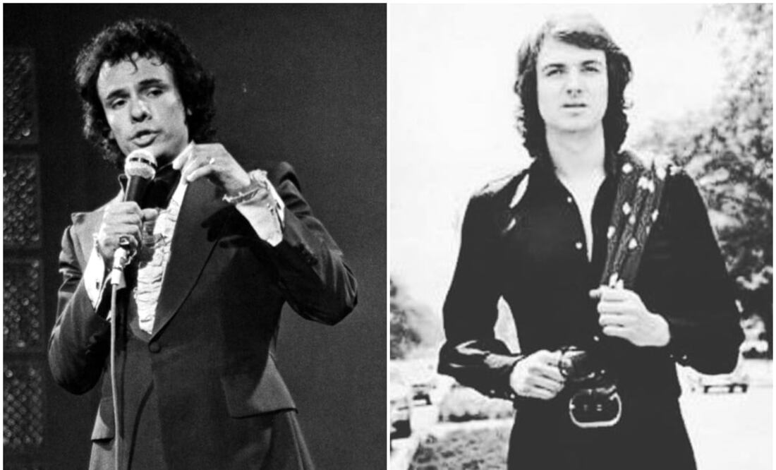 José José y Camilo Sesto. Foto: Especial