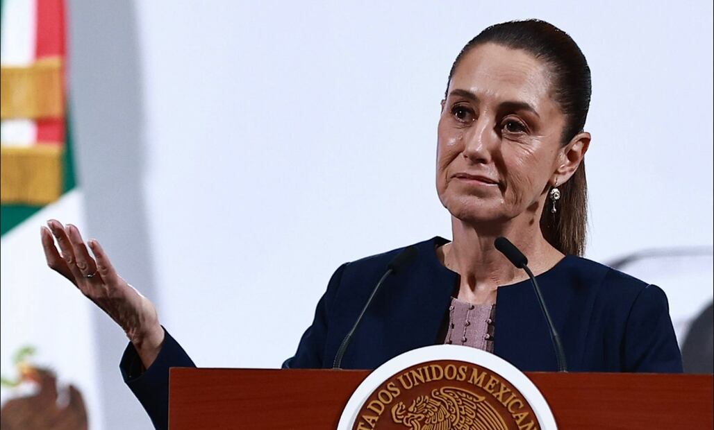 Tras presentarse el Paquete Económico 2026 que propone establecer un impuesto especial a los videojuegos con contenido violento, la Mandataria federal y el titular de Hacienda, Édgar Amador Zamora, señalaron que es para la atención a las causas. Foto: Berenice Fregoso/EL UNICERSAL