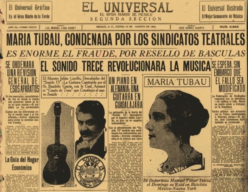 Julián Carrillo, el descubridor del infinito musical