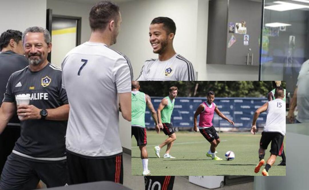 Giovani ya entrena con el Galaxy