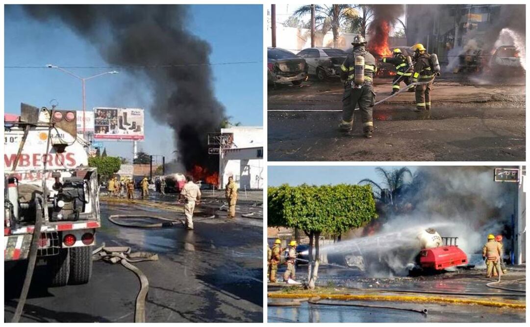 Fotos: @BomberosTonala / @PCJalisco