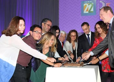 Canal 22 celebra a sus trabajadores