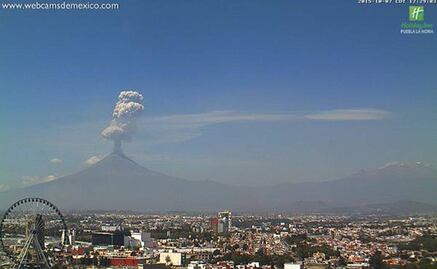 No se prevén evacuaciones por cambio a Amarillo Fase 3 del Popocatépetl: Gobierno de Puebla