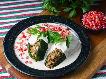 Qué carne se usa para hacer chiles en nogada