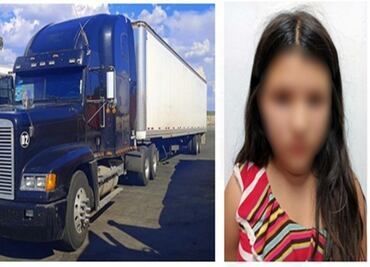 Niña huye de su casa porque le quitaron el celular; la encuentran a bordo de un tráiler