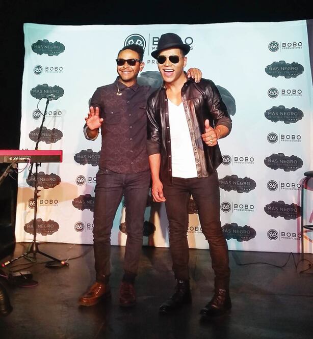 Kalimba y Samo comparten el gusto por géneros musicales como el funk, el soul y el R&B (SUGHEY BAÑOS. EL UNIVERSAL)