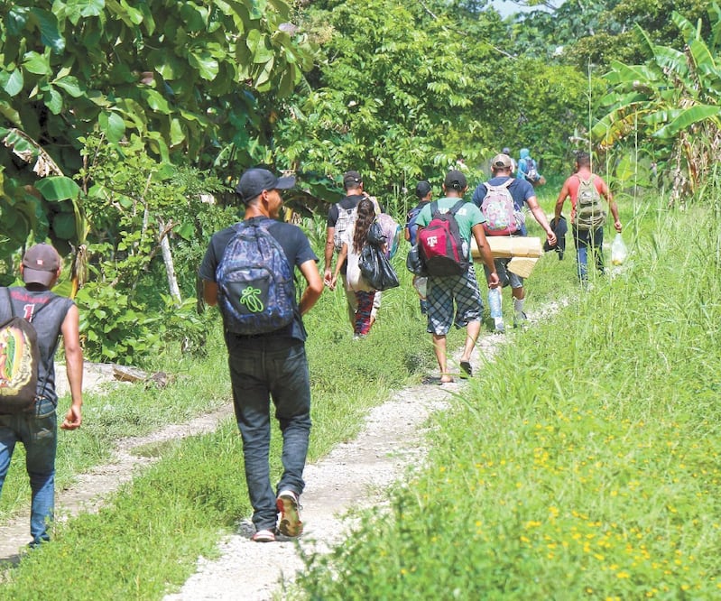 La iniciativa de Movimiento Ciudadano prevé detallar cuál fue la autoridad que recibió al migrante y qué proceso tendrá. ARCHIVO EL UNIVERSAL