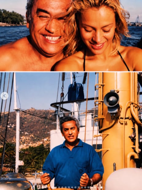 Paulina Rubio y su padre, don Enrique Rubio González, fallecido en 2011.
Foto: Instagram, vía @paulinarubio