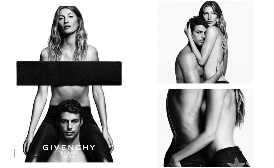 Gisele Bündchen posa topless al estilo Kardashian