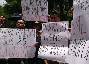 SME pide a AMLO respeto a su autonomía sindical