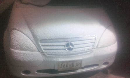 Cuajimalpa y Tlalpan se tiñen de blanco