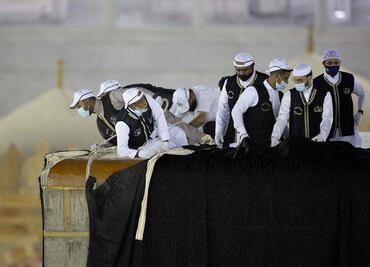 Con restricciones por el Covid-19, musulmanes inician peregrinación a La Meca