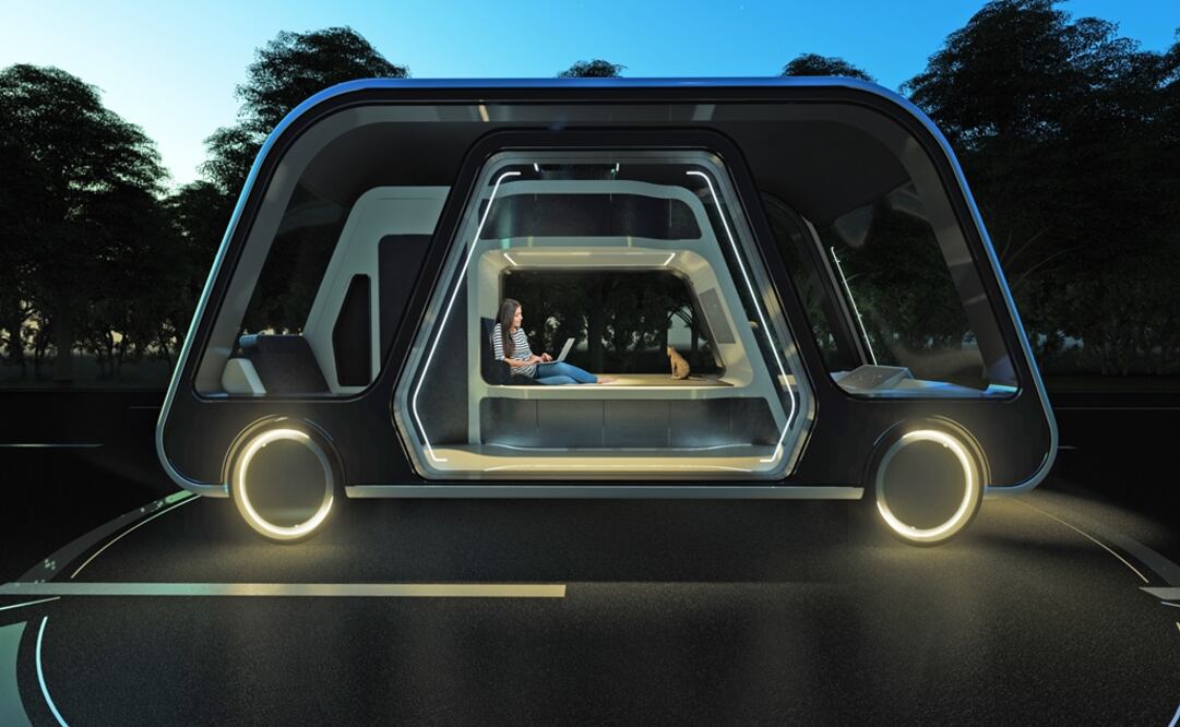 Habrá drones que se encarguen de llevar el room service a las suites autónomas. (Foto: Cortesía Aprilli)