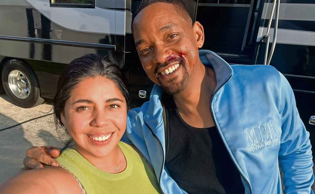 En Bad Boys hasta la muerte trabajó con Will Smith. Foto: Cortesía Gaby Acosta