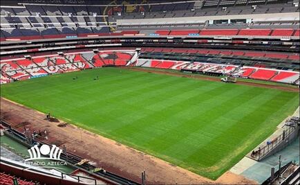 Listo el pasto del Estadio Azteca para recibir a la NFL