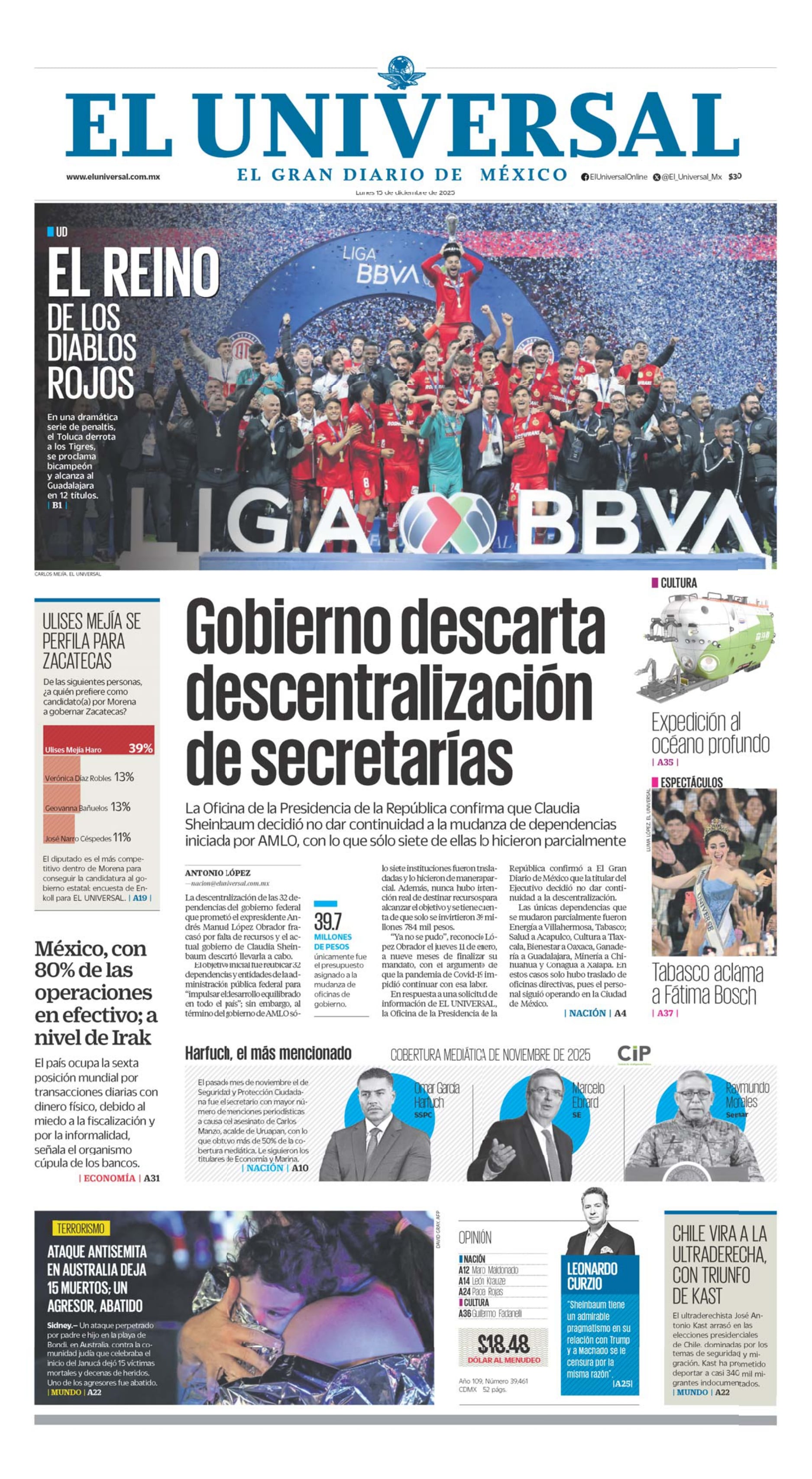 Portada impresa