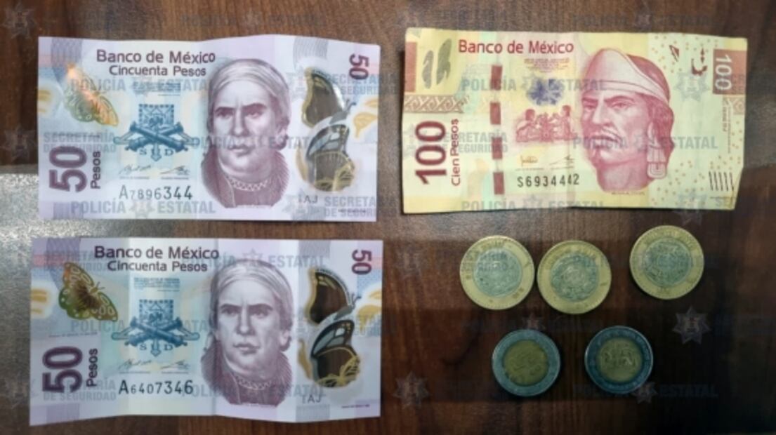 Detienen a dos jóvenes que extorsionaban a transportistas en Edomex