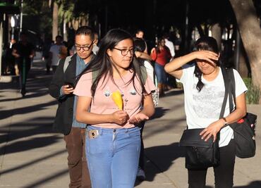 Prevén hasta 29 grados de temperatura en la CDMX