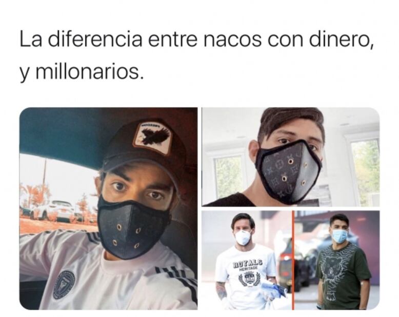 Lluvia de críticas y memes a Pulido y Pizarro por sus cubrebocas