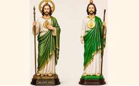 ¿Le rezas a un San Judas Tadeo falso? Aquí te decimos como identificar a la figura autentica
