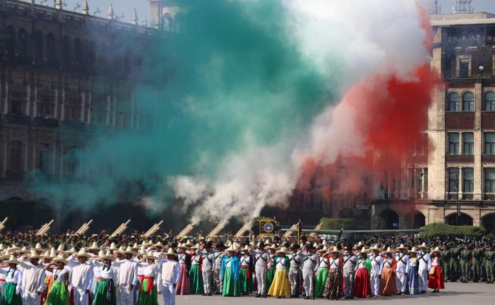 Desfile cívico -militar en conmemoración por el 115 aniversario de inicio de la Revolución Mexicana, el jueves 20 de noviembre de 2025. Foto: Berenice Fregoso/EL UNIVERSAL