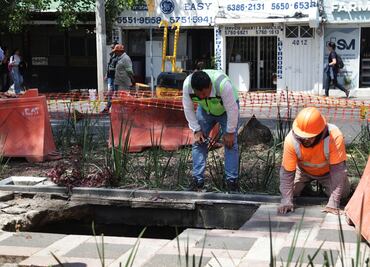 FOTOS: Así es el socavón en la GAM que tardarán mes y medio en taparlo