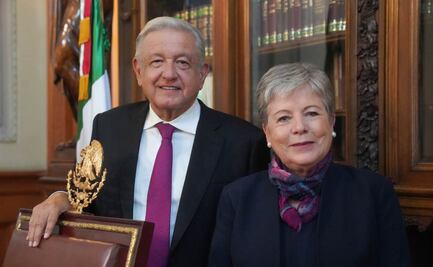 AMLO sostiene primera reunión de trabajo con la canciller Alicia Bárcena