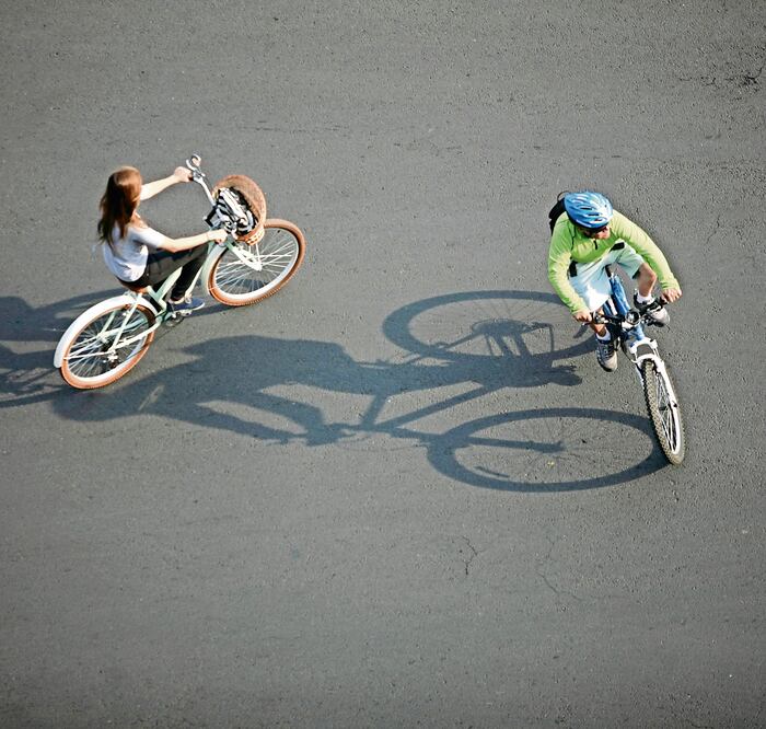Uso de bicicletas. Foto: Archivo