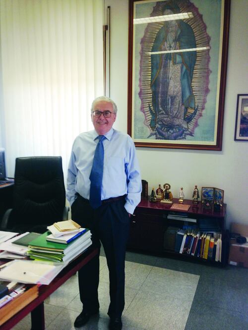 Carriquiry no cree que el Papa incluirá a México en sus visitas de 2016 (JORGE GUTIÉRREZ / EL UNIVERSAL)