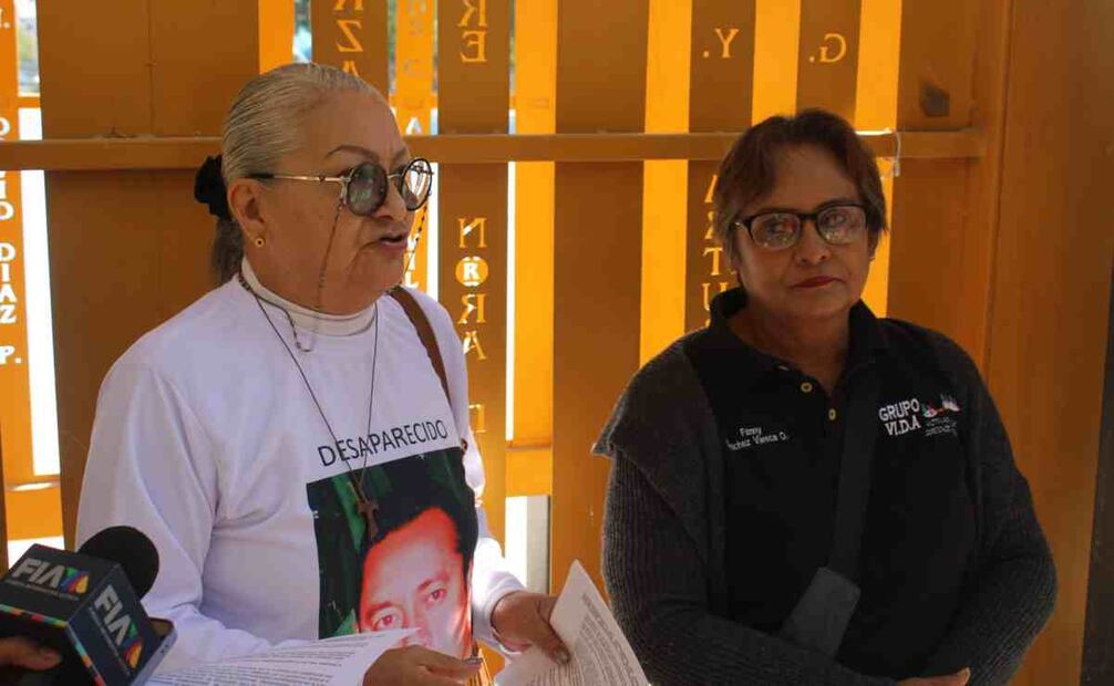 Colectivos de familias de personas desaparecidas en Coahuila. Foto: Especial